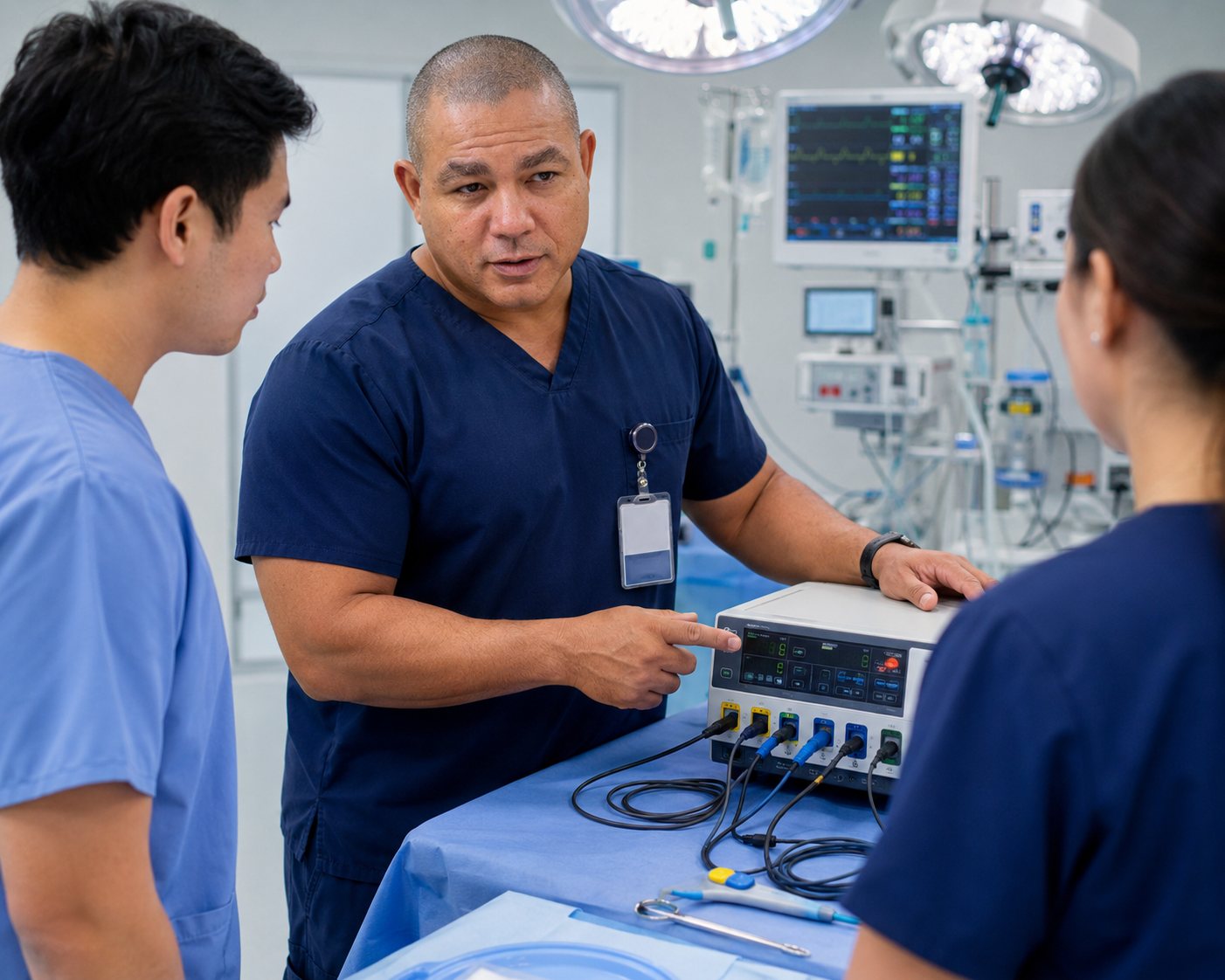 BiomedRx technician performing index 6 to protect patient safety